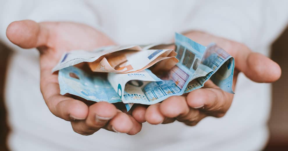 aanbieden geld