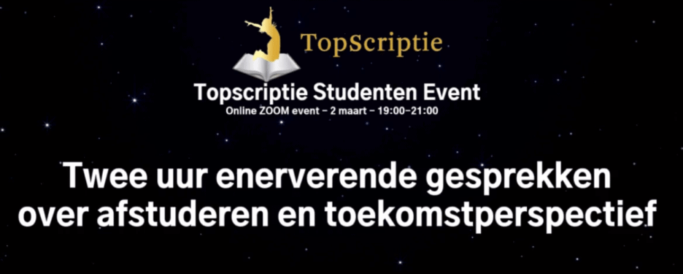 topscriptie event
